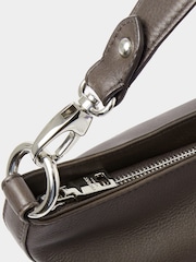 rjava - Osprey London The Kelso Large Leather Hobo Brown Bag - Slika 4 iz 4