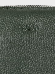 Verde - Osprey London The Large Kelso Leather Cross-Body Brown Bag - Imagem 4 de 4