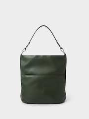 zelena - Osprey London The Kelso Large Leather Hobo Brown Bag - Slika 3 iz 4