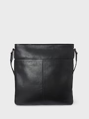 Osprey London The Compass Leather Cross-Body Black Bag - Image 4 of 5
