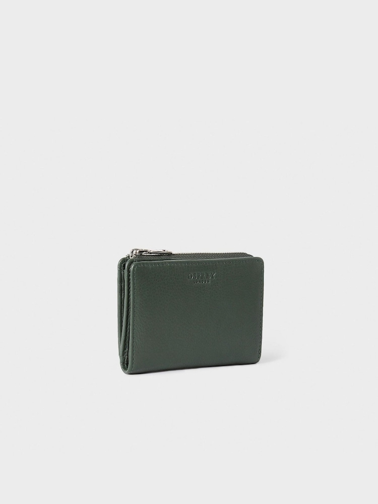 OSPREY LONDON Saddle Leather Kelso Mini Zip-Around Purse - Image 2 of 5