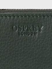 OSPREY LONDON Saddle Leather Kelso Mini Zip-Around Purse - Image 5 of 5
