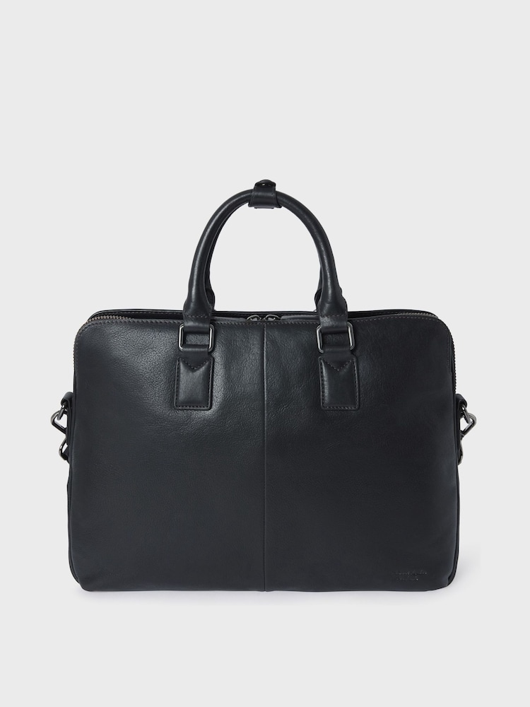 Osprey London The Compass Leather Laptop Bag - Image 13 of 13 Osprey London The Compass Leather Laptop Bag - Image 13 of 13