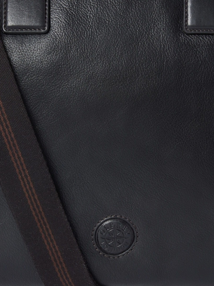 Osprey London The Compass Leather Laptop Brown Bag - Image 7 of 7