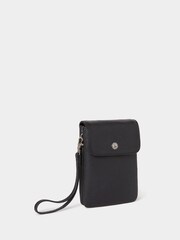 Osprey London The Madison Leather Black Phone Bag - Image 4 of 6