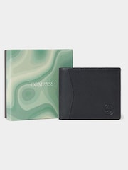 Osprey London The Compass Leather Coin Brown Wallet - Image 1 of 6