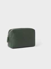 OSPREY LONDON Green The Kelso Leather Washbag - Image 2 of 5