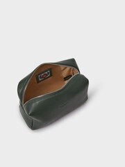 OSPREY LONDON Green The Kelso Leather Washbag - Image 3 of 5