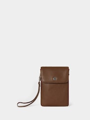 Braun - Osprey London, The Madison, Handytasche aus Leder - Bild 1 von 6