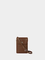 Braun - Osprey London, The Madison, Handytasche aus Leder - Bild 2 von 6