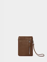 Braun - Osprey London, The Madison, Handytasche aus Leder - Bild 5 von 6