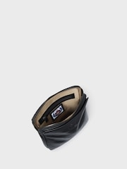 OSPREY LONDON The Small Compass Leather Messenger Black Bag - Image 3 of 5