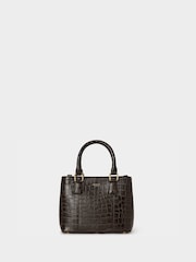 Osprey London The Mini Adaline Leather Brown Grab Bag - Image 2 of 6