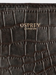 Osprey London The Mini Adaline Leather Brown Grab Bag - Image 6 of 6
