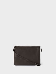 Osprey London The Large Kelso Leather Cross-Body Brown Bag - Image 1 of 6