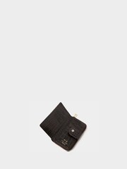 Osprey London Carla Leather RFID Zip-Round Brown Purse - Image 4 of 6