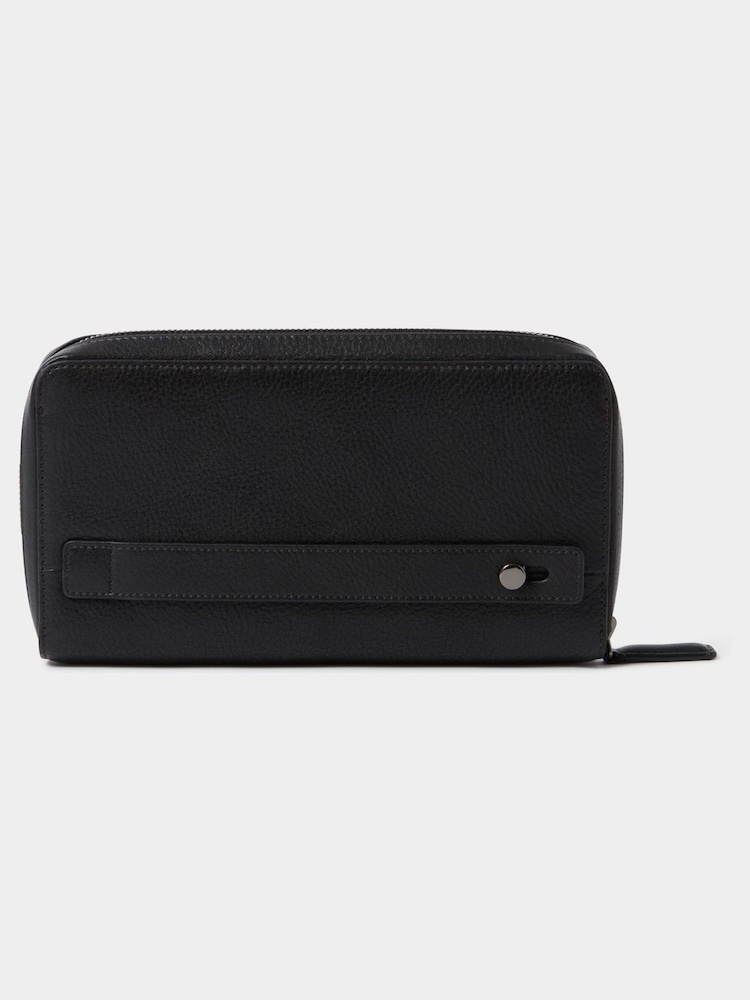 Osprey London Компас кожаный дорожный черный кошельки - Image 1 of 3