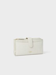 OSPREY LONDON Cream The Savanna Leather Matinee Purse - Image 2 of 5