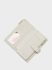 OSPREY LONDON Cream The Savanna Leather Matinee Purse - Image 3 of 5