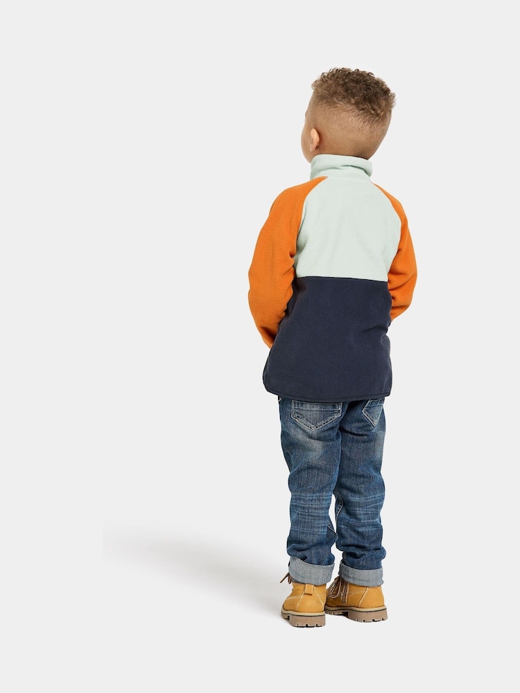 Didriksons Kids Monte Half Button Fleece - Image 2 of 4 Didriksons Kids Monte Half Button Fleece - Image 2 of 4