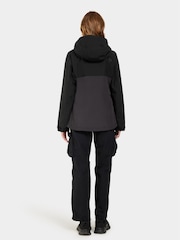 Didriksons Womens Grit Waterproof Black Jacket - Image 2 of 4