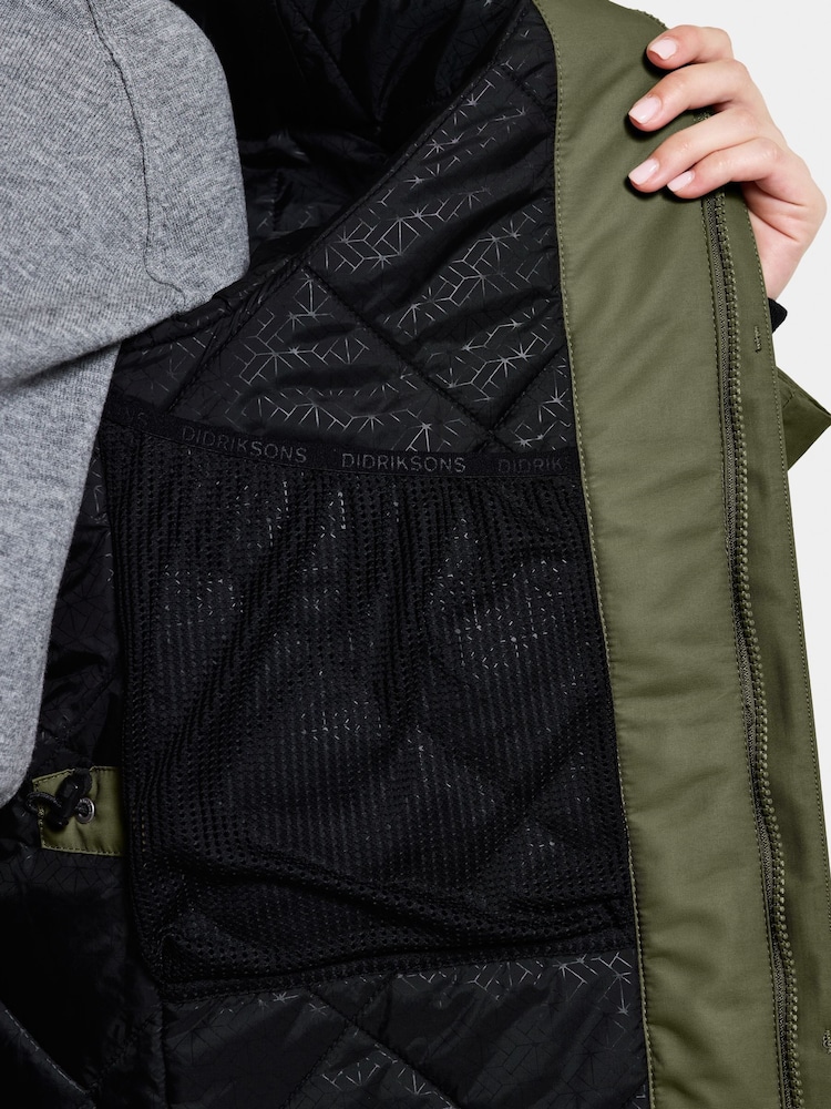 Didriksons Womens Frida Waterproof Padded Parka - Image 3 of 3