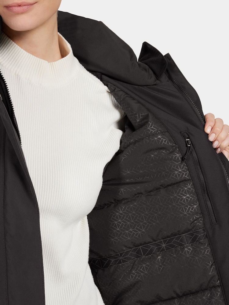 Didriksons Womens Mia Waterproof Long Padded Parka - Image 4 of 4