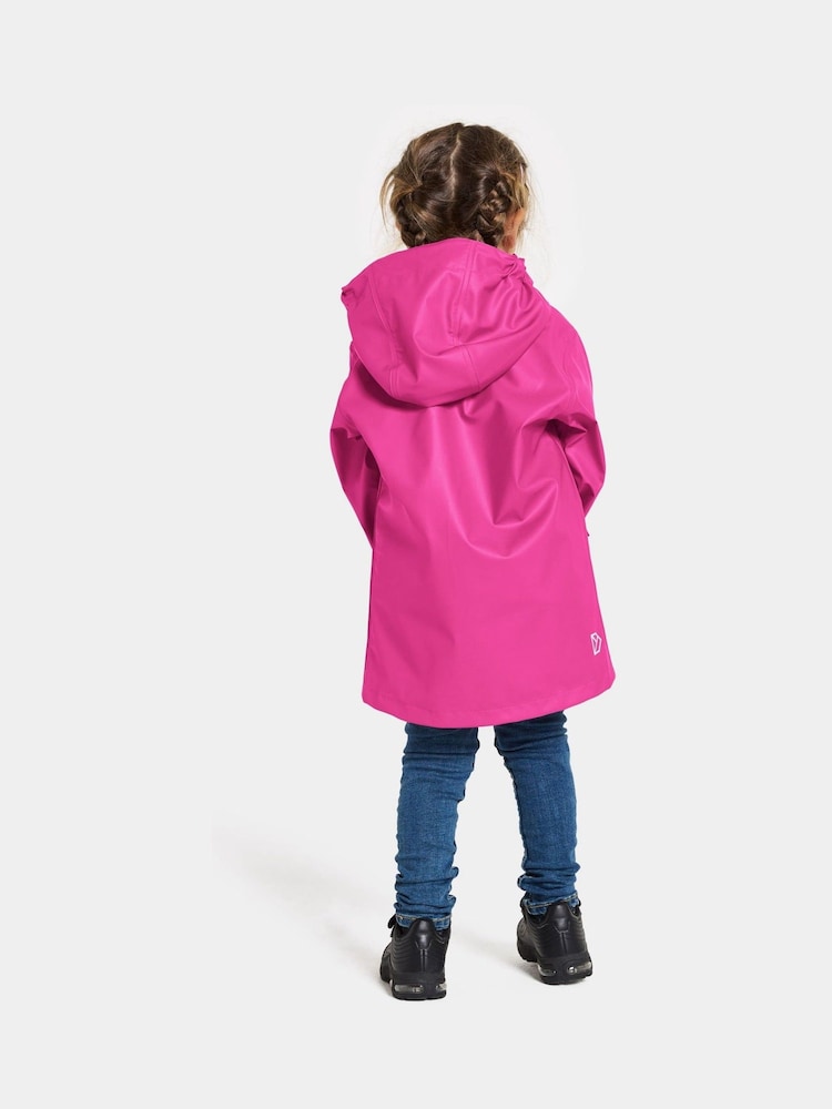 Didriksons Kids Blue Jojo Waterproof Jacket - Image 2 of 4