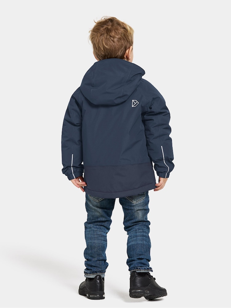 Didriksons Kids Purple Talvi Waterproof Padded Jacket - Image 2 of 6