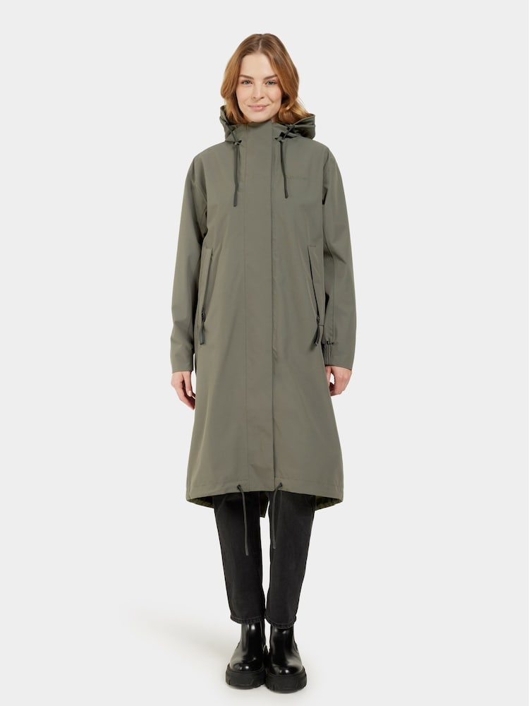 Didriksons Womens Astrid Waterproof Long Parka - Image 1 of 6