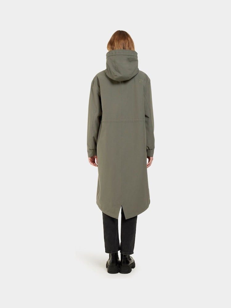 Didriksons Womens Astrid Waterproof Long Parka - Image 2 of 6