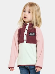 Didriksons Monte fleece met korte knoopsluiting voor kinderen - Image 1 of 4