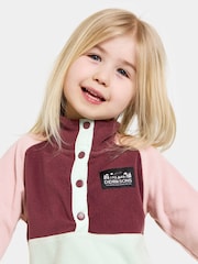 Didriksons Monte fleece met korte knoopsluiting voor kinderen - Image 4 of 4