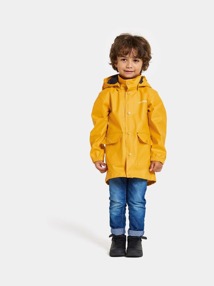 Didriksons Kids Blue Jojo Waterproof Jacket - Image 1 of 4