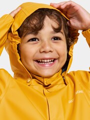 Didriksons Kids Blue Jojo Waterproof Jacket - Image 4 of 4