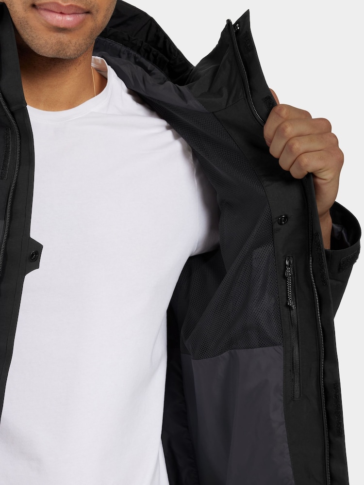 Didriksons Mens Grit Waterproof Jacket - Image 4 of 4