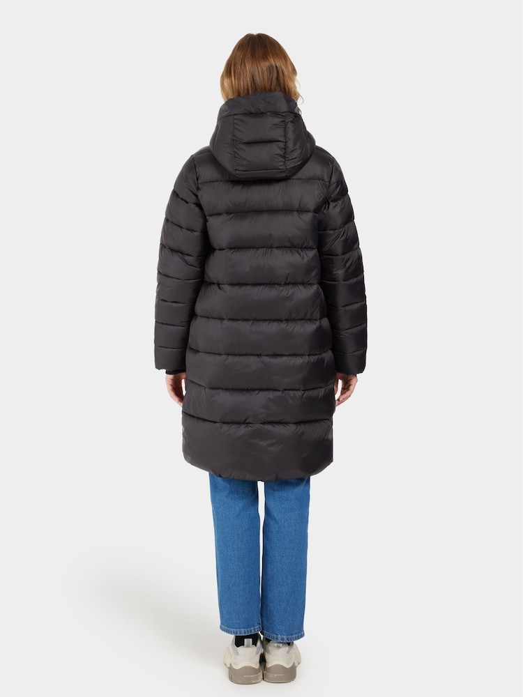 Didriksons Womens Marion Parka Padded črna jakna; suknjič - Slika 2 iz 5 Didriksons Womens Marion Parka Padded črna jakna; suknjič - Slika 2 iz 5