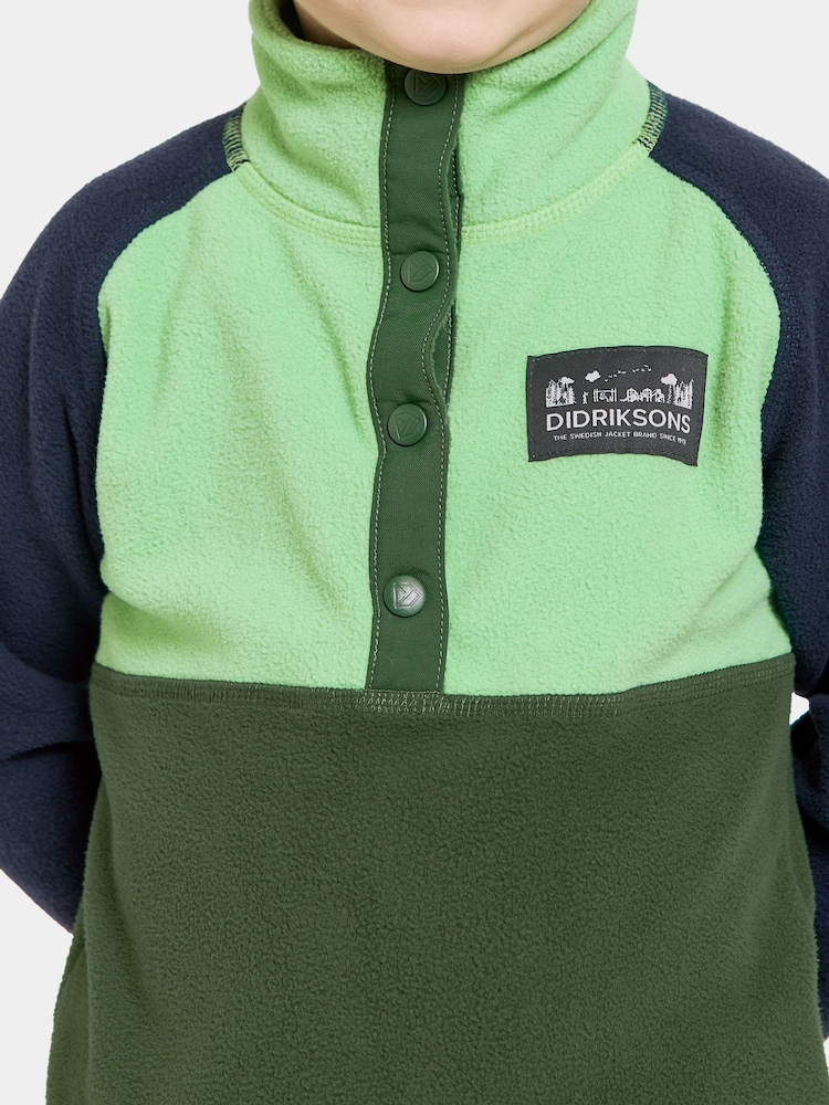 Didriksons Kids Monte Half Button Fleece - Изображение 4 из 4