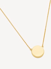 Marc Jacobs Gold Tone Button Pendant Necklace - Image 2 of 5