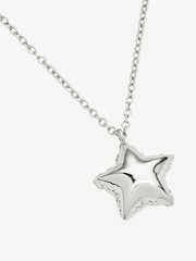 Marc Jacobs Silver Tone Balloon Star Necklace - Image 1 of 4