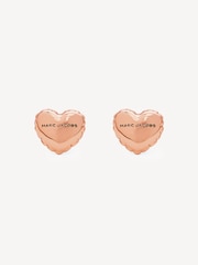 Marc Jacobs Gold Tone Balloon Heart Earrings - Image 1 of 4