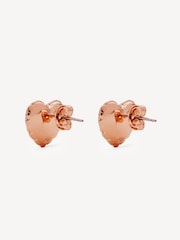 Marc Jacobs Gold Tone Balloon Heart Earrings - Image 2 of 4