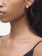 Marc Jacobs Gold Tone Balloon Heart Earrings - Image 3 of 4