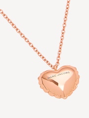Marc Jacobs Gold Tone Balloon Heart Necklace - Image 1 of 5