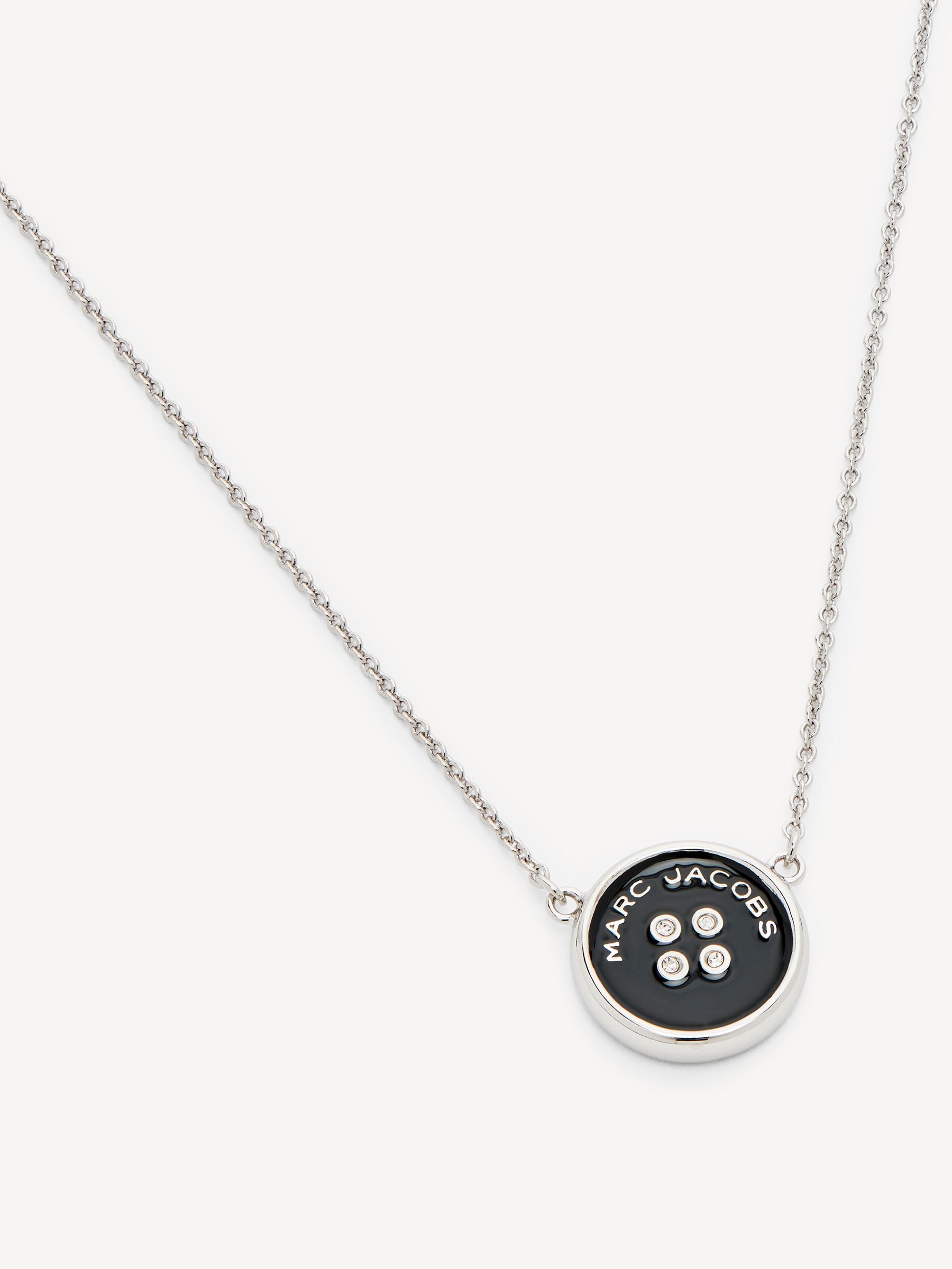 【関税込み】Abalone Necklace - Marc Jacobs - l - Silver Marc Jacobs Gold 'The Medallion' Abalone Necklace Marc Jacobs