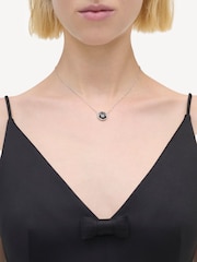 Marc Jacobs Silver Tone Button Pendant Necklace - Image 4 of 5