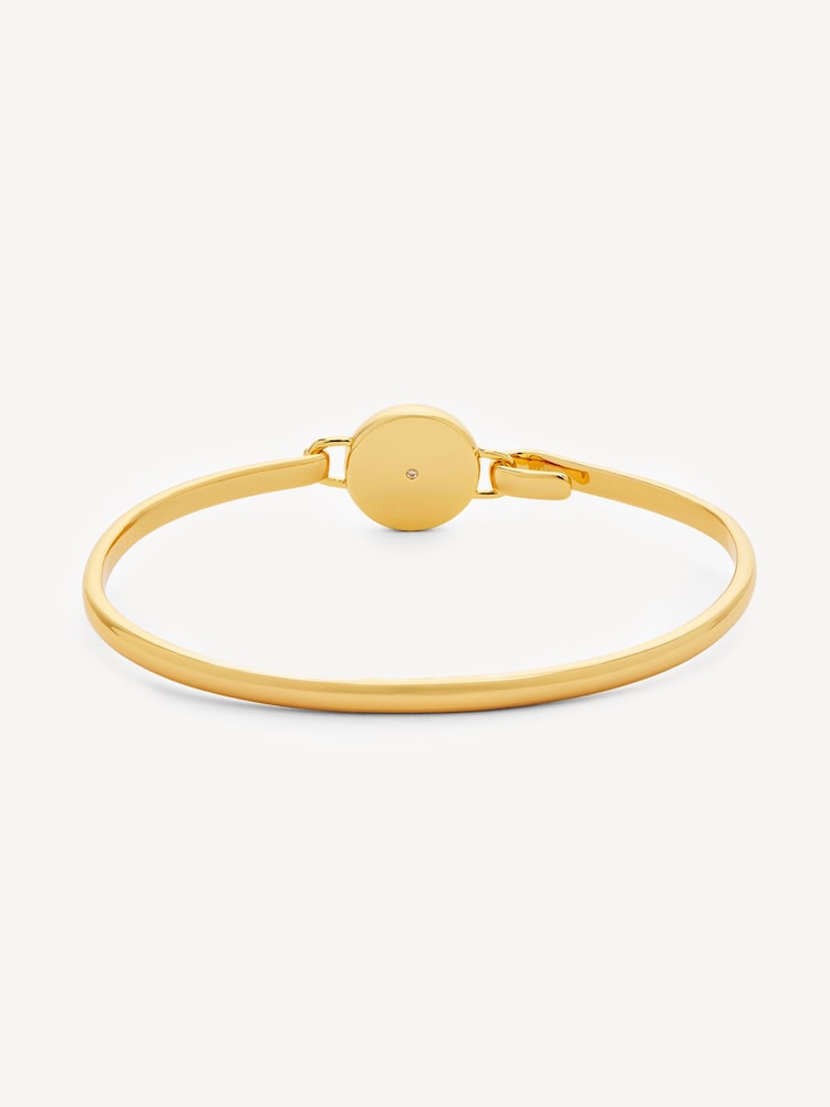 Marc Jacobs Gold Tone Button Hinge Bracelet - Image 2 of 5