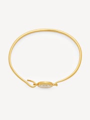 Marc Jacobs Gold Tone Button Hinge Bracelet - Image 3 of 5