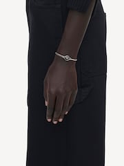 Marc Jacobs Silver Tone Button Hinge Bracelet - Image 4 of 5