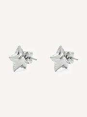 Marc Jacobs Silver Tone Balloon Star Earrings - Image 2 of 4